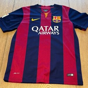 Nike FC 2014 2015 Barcelona Messi Jersey Men’s Medium